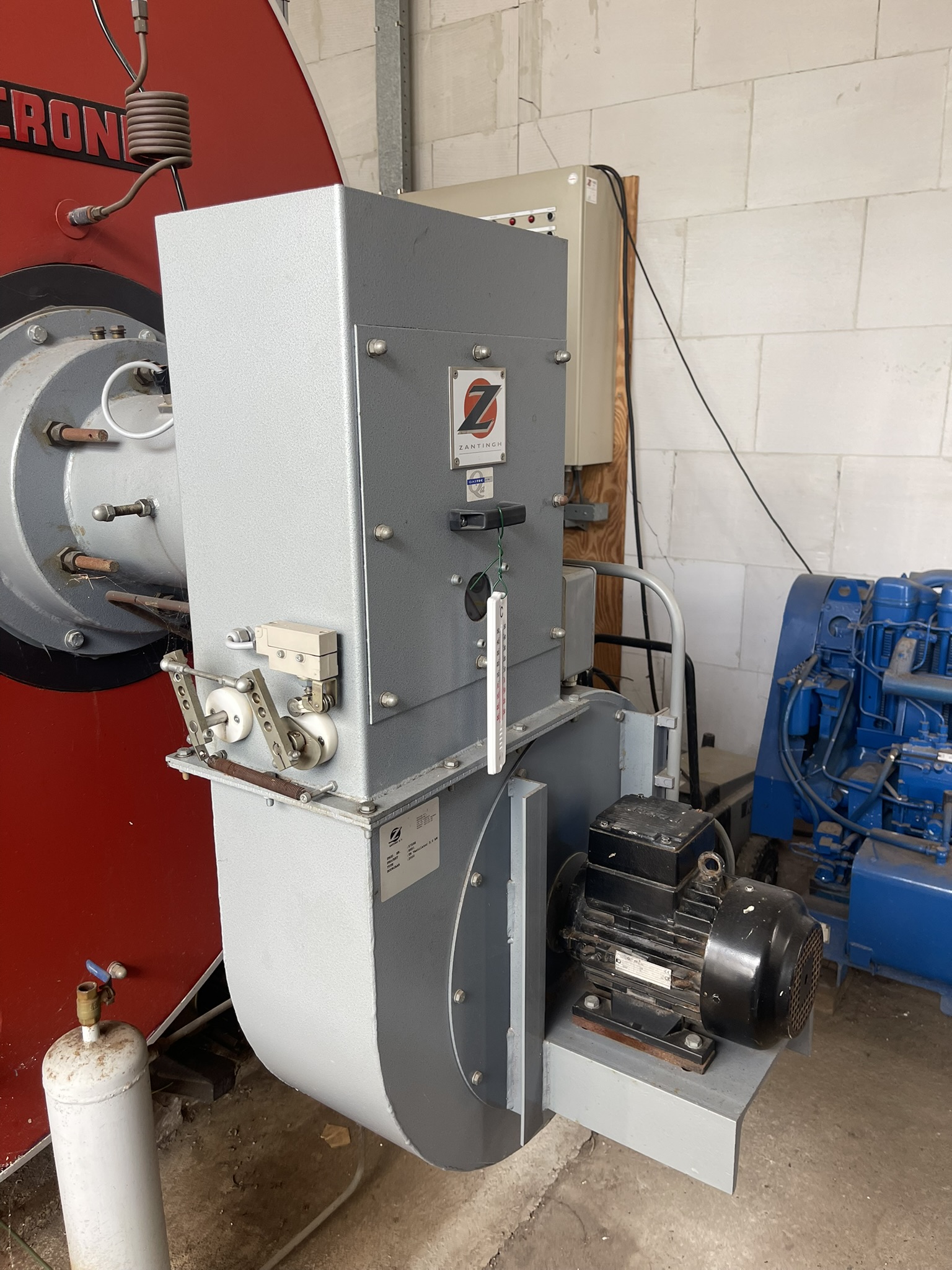 Crone boiler installation