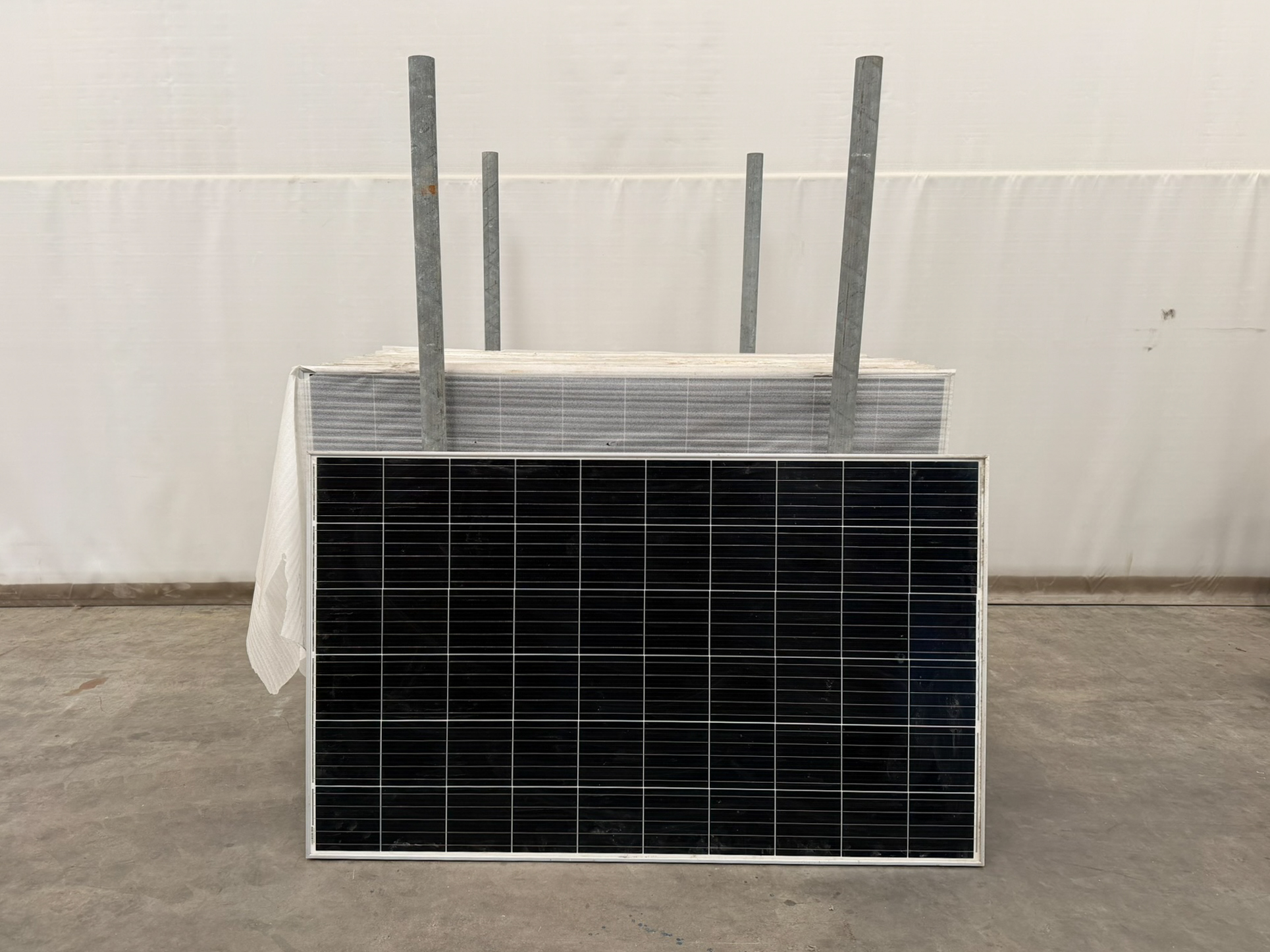 Solar panel installation