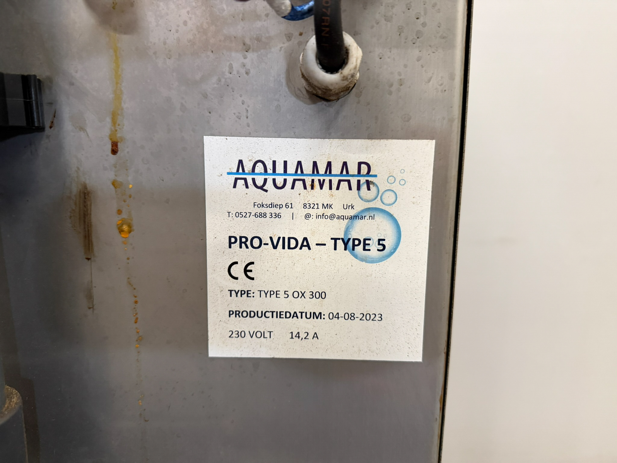 Aquamar Nanobubbel generator