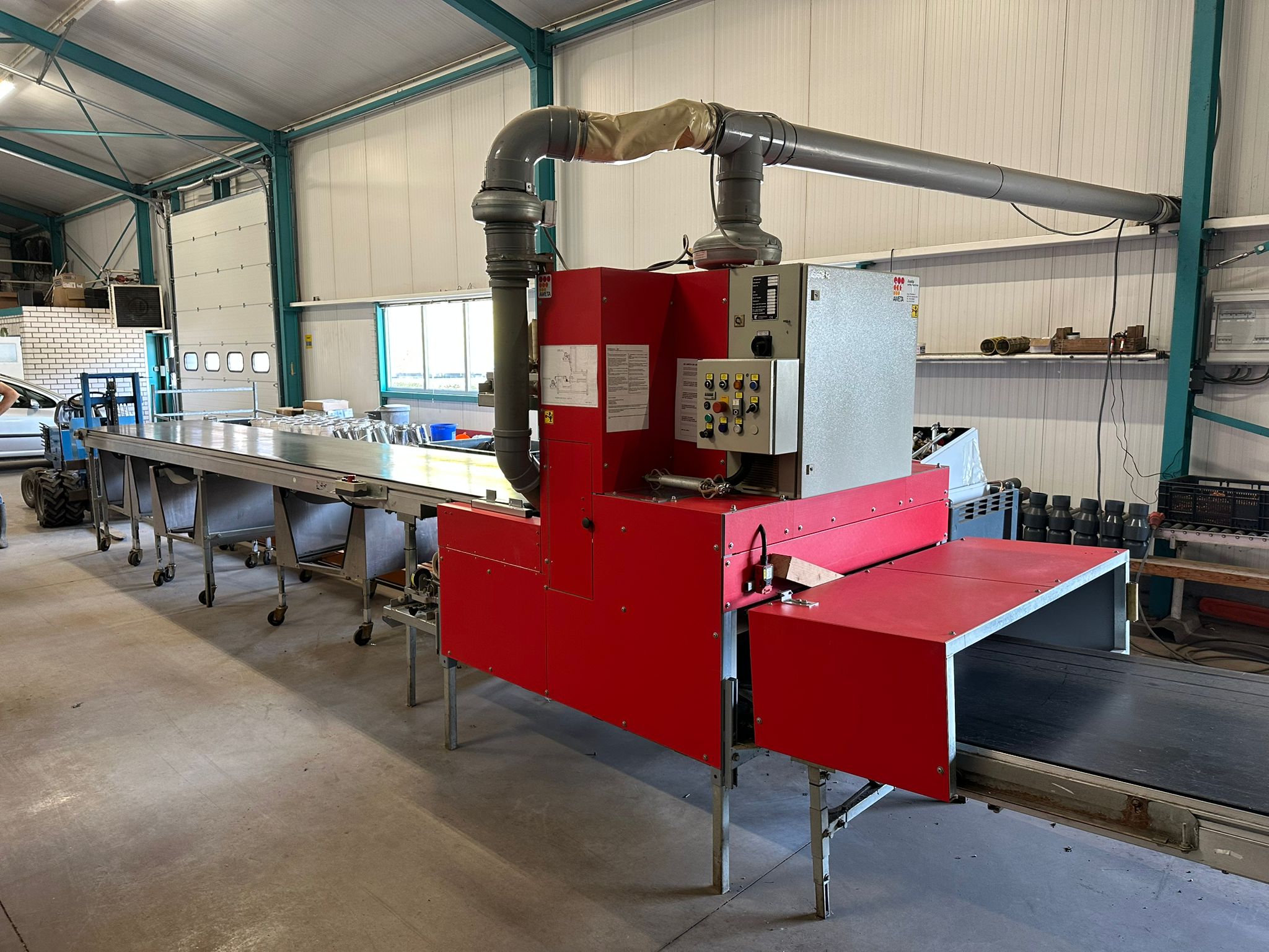 Aweta rozensorteermachine incl. sealer