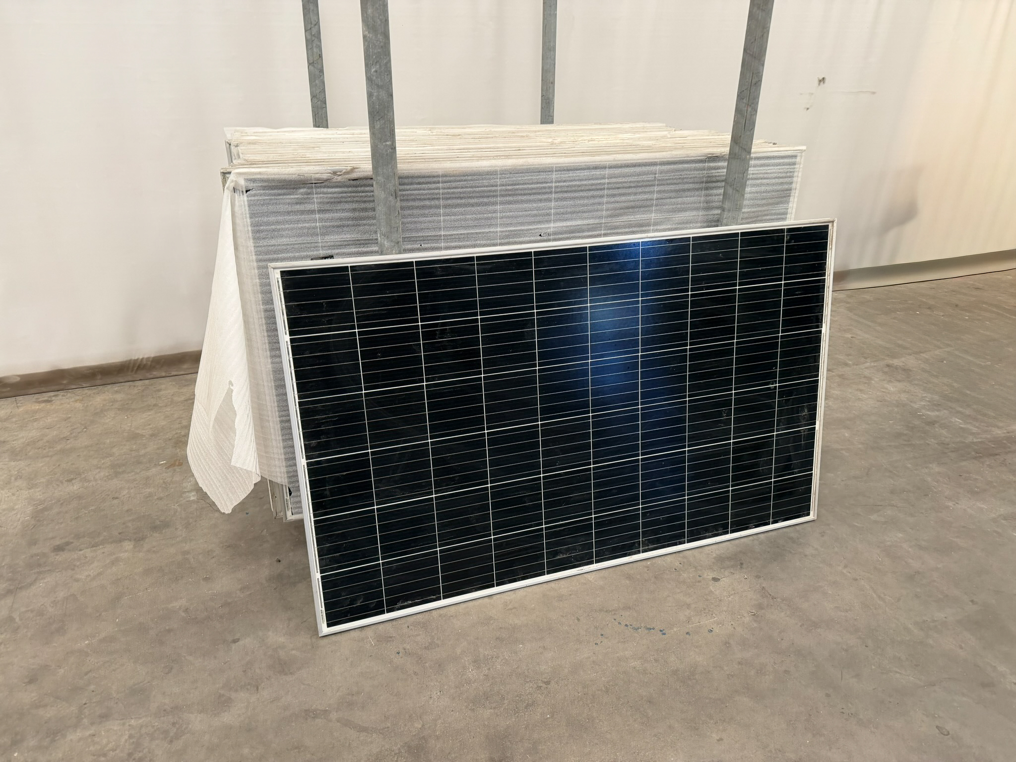 Solar panel installation