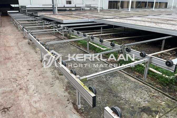 Complete aluminium mobile container system