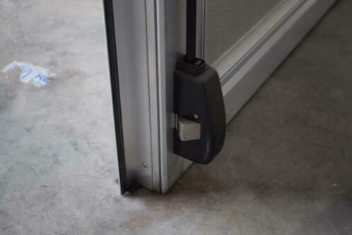 Aluminum doors