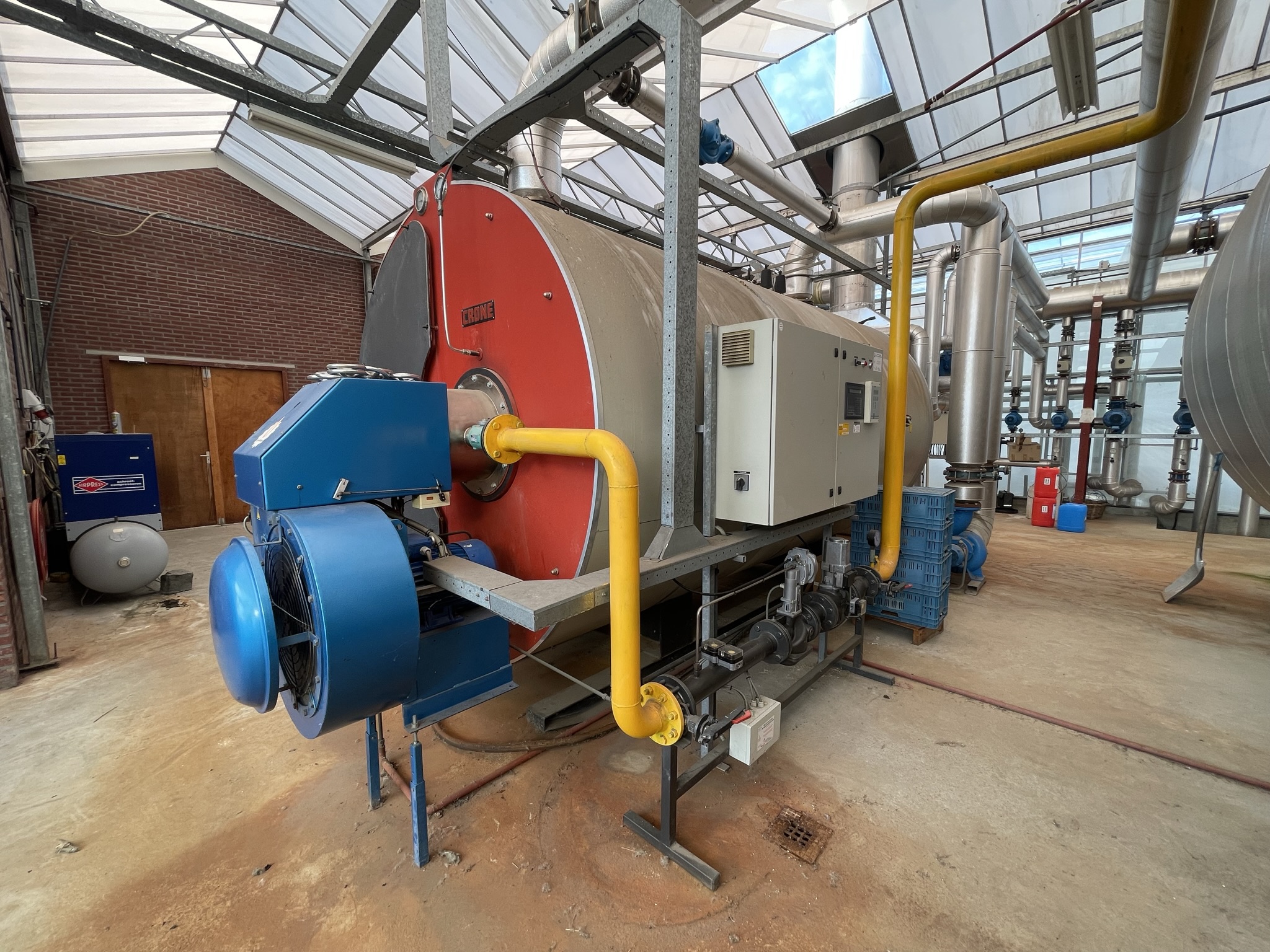 Crone boiler installation