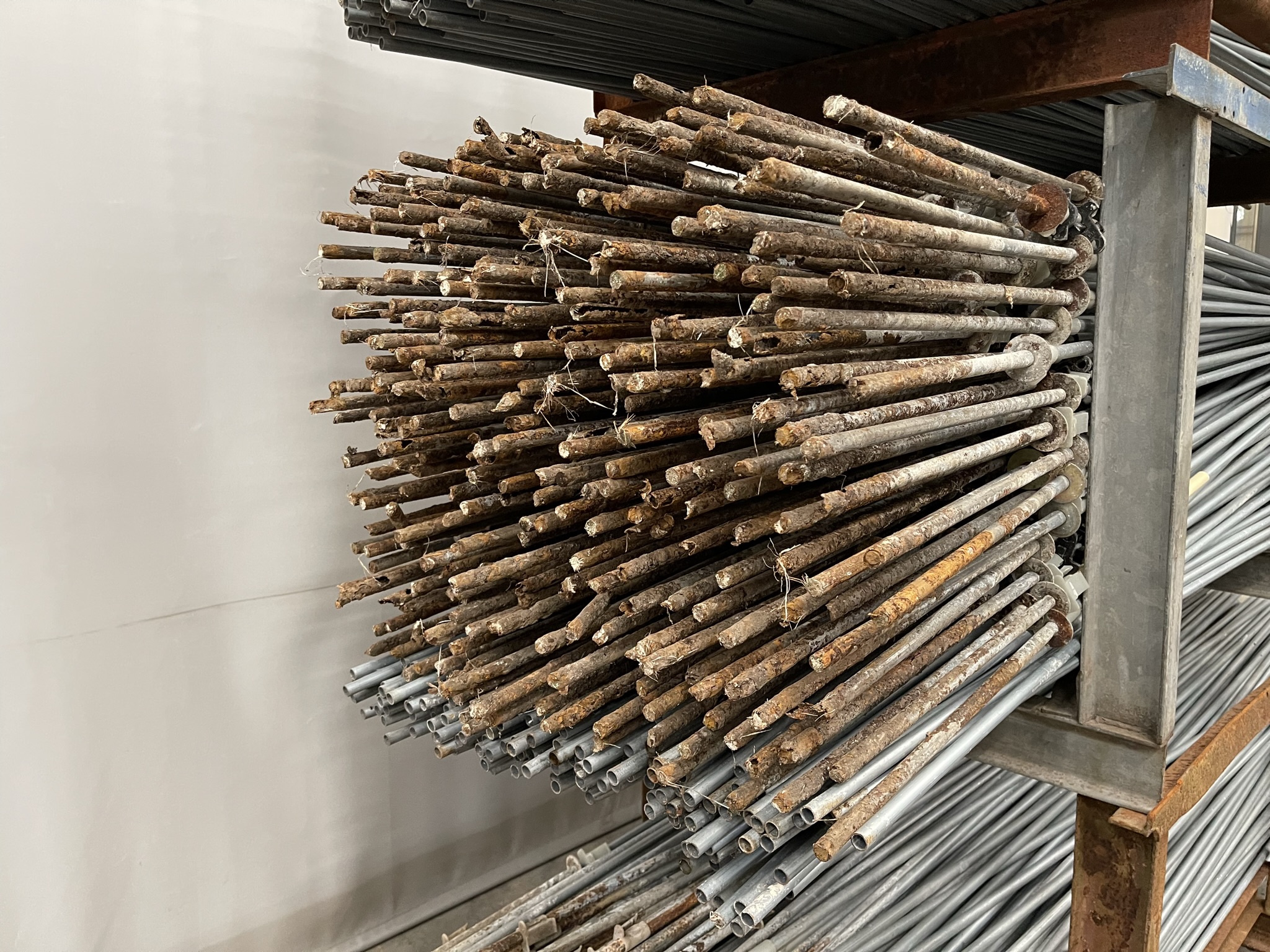 Steunpaaltjes voor bloemengaas 2000 mm