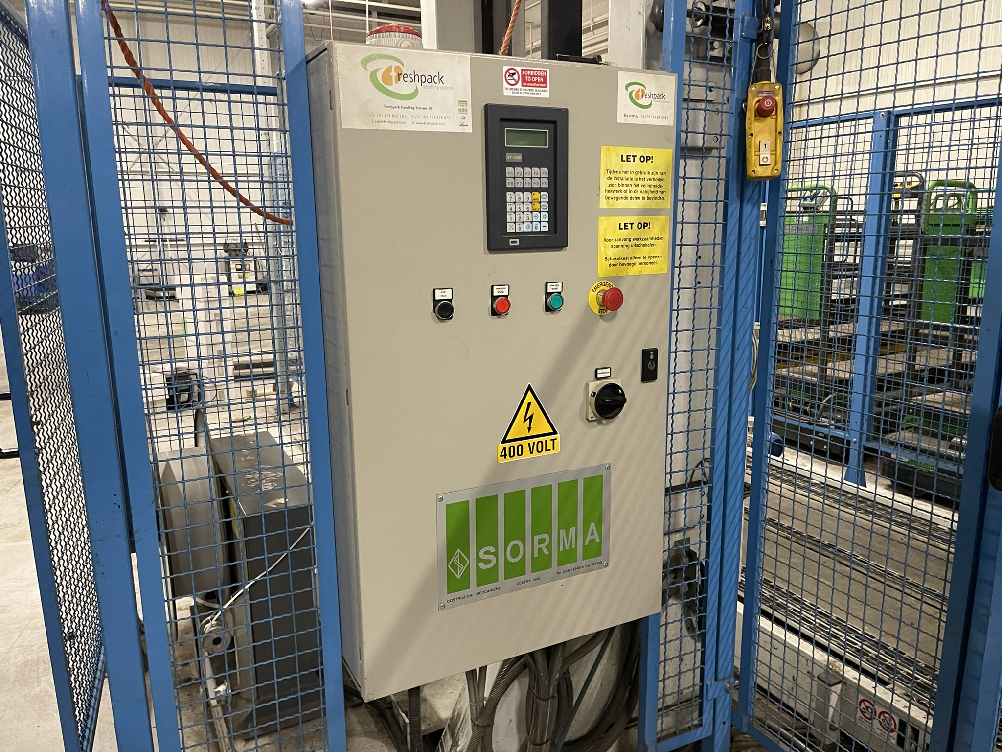 Sorma palletizing system