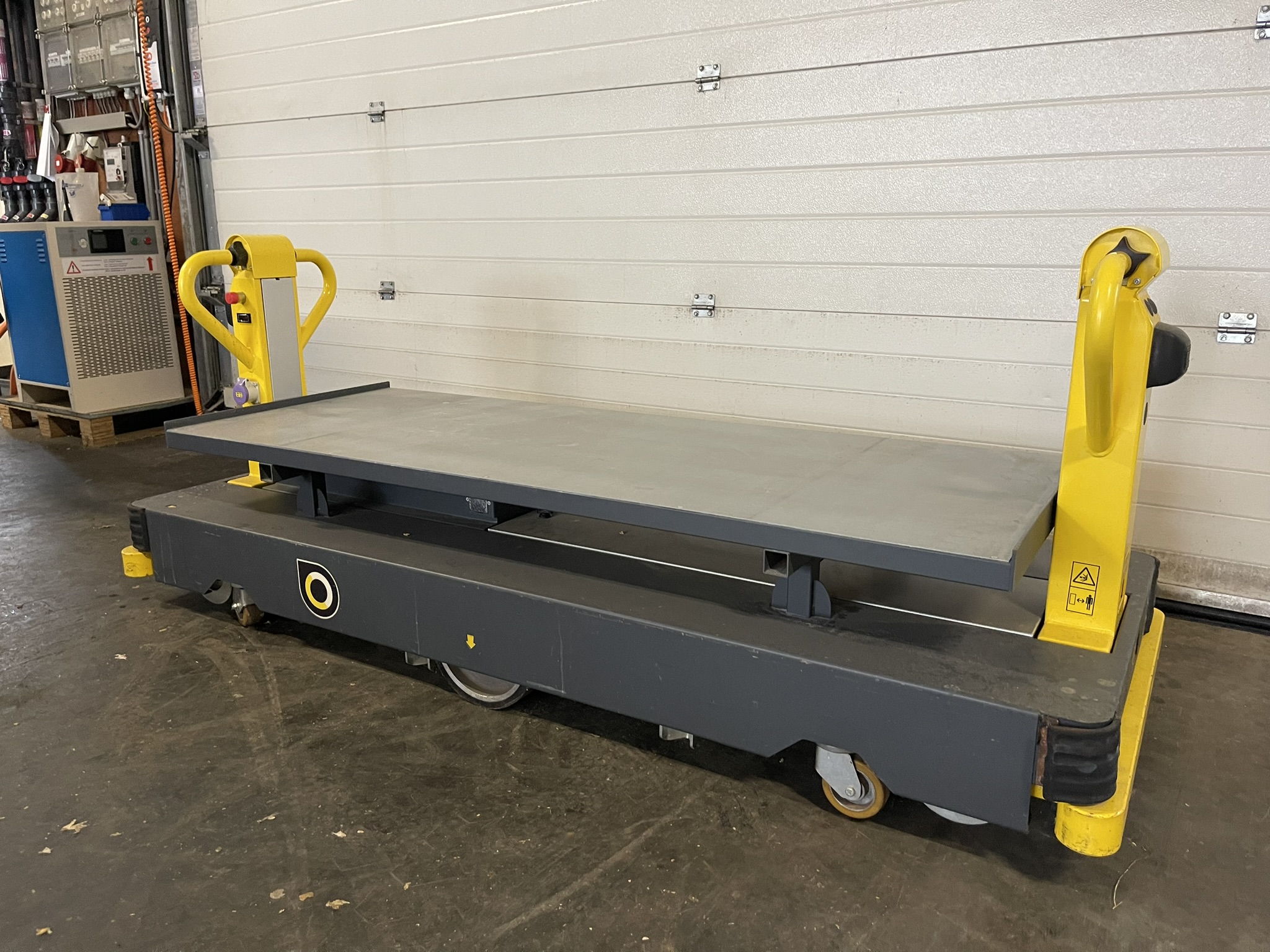 Bogaerts pipe rail harvest trolleys