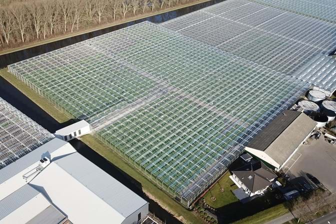 Venlo greenhouse 6,40 m 16.333 m²