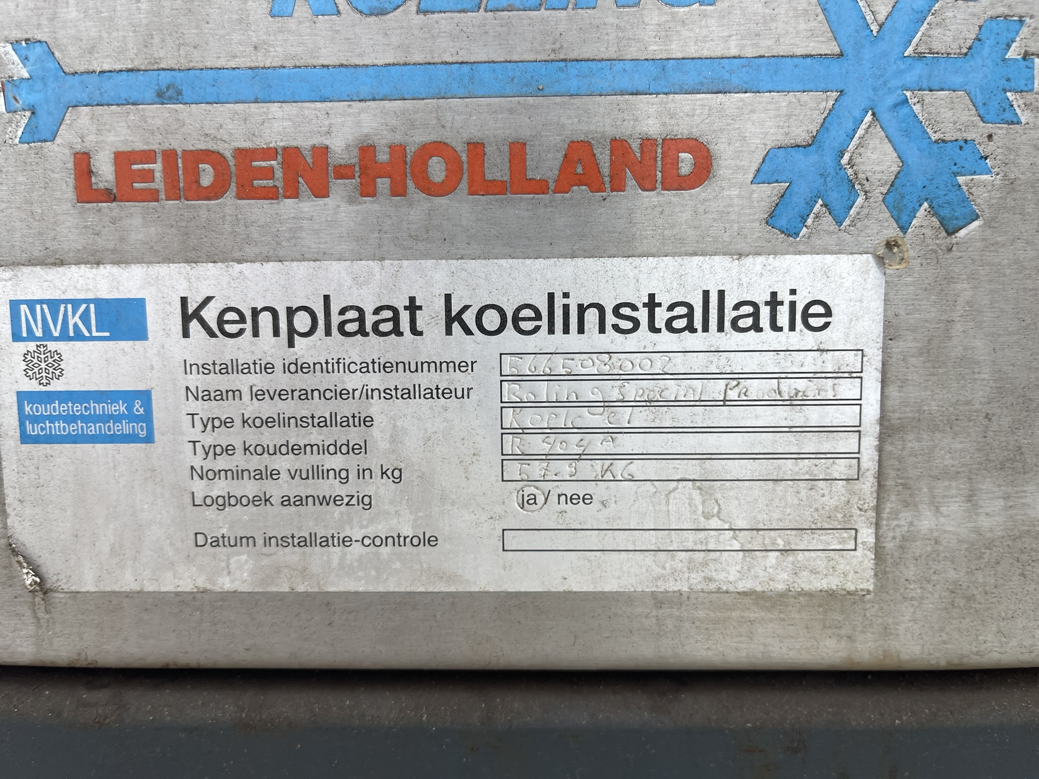 Cold room 774 m³ / 245 m²