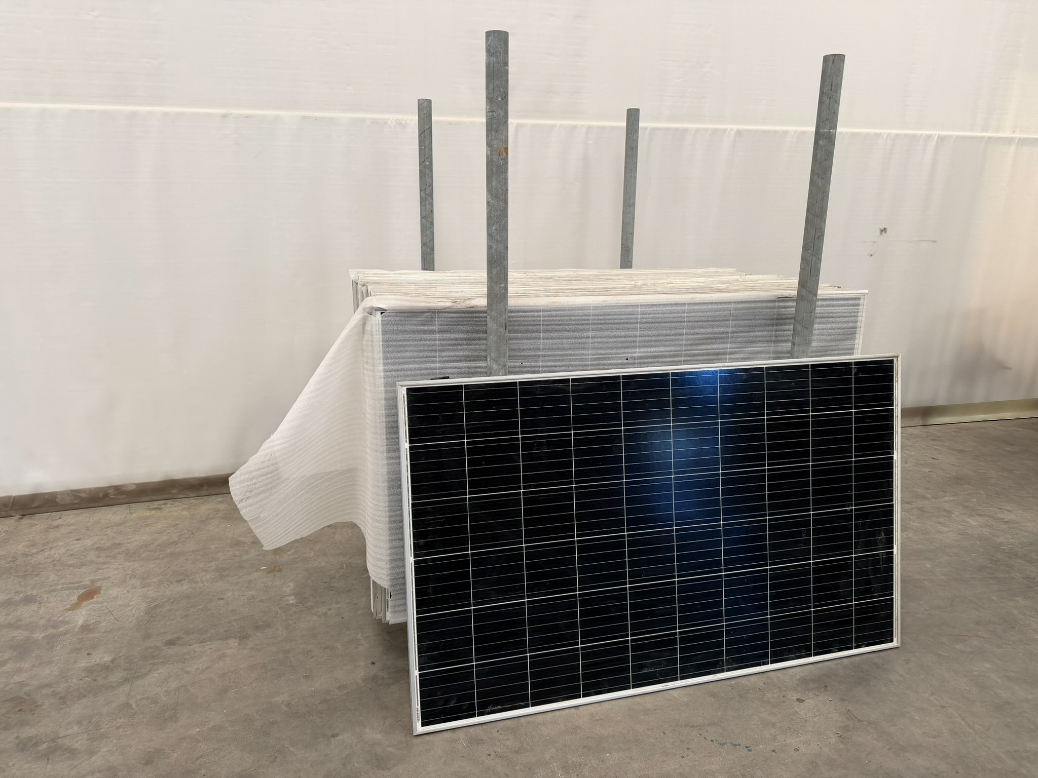 Solar panel installation