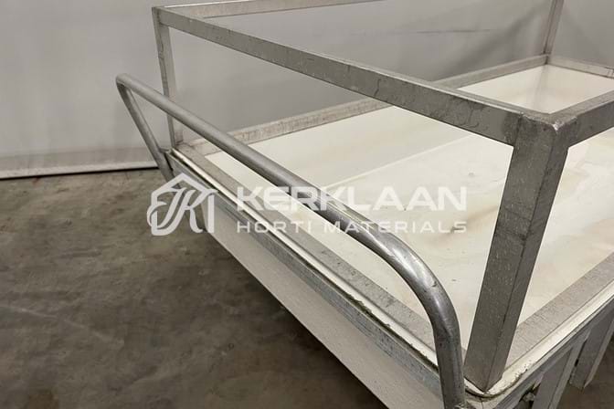 Aluminium waterkarren 636 liter