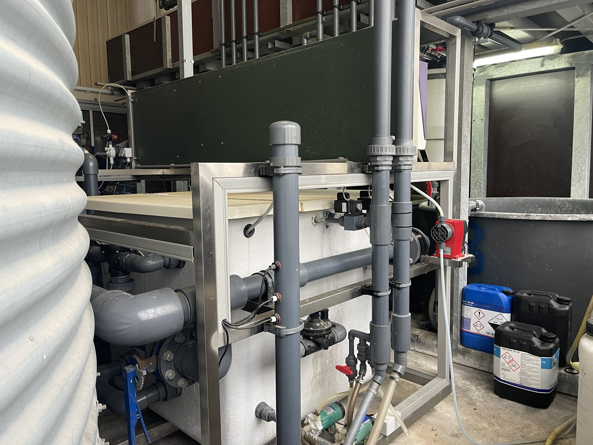 Priva vloeibare meststofunit