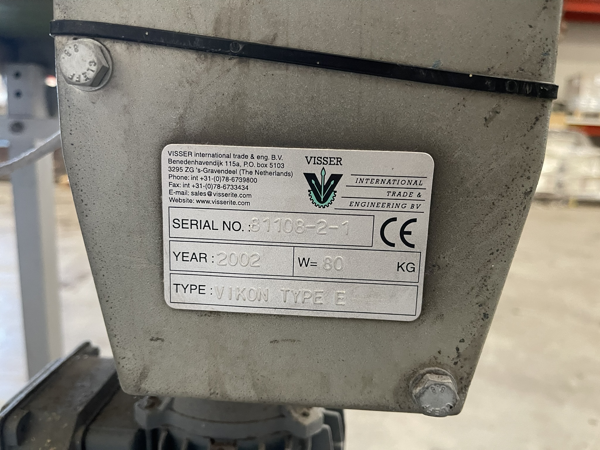 Visser trayvuller incl. aanvoerband