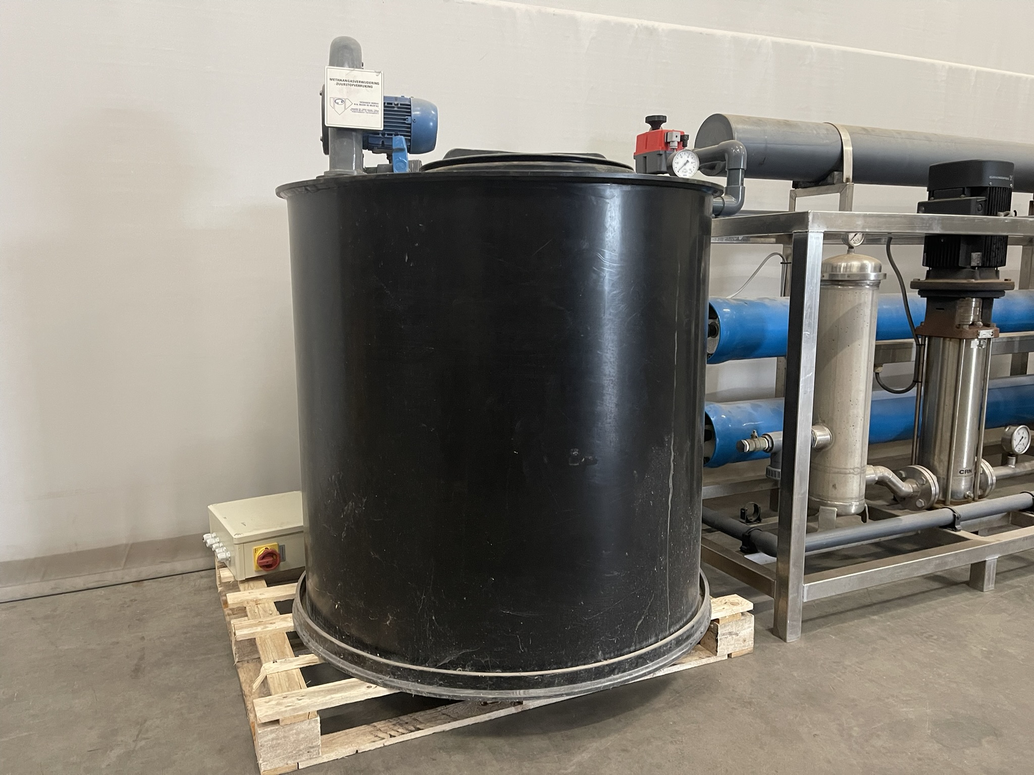 Bruine de Bruin omgekeerde osmose installatie