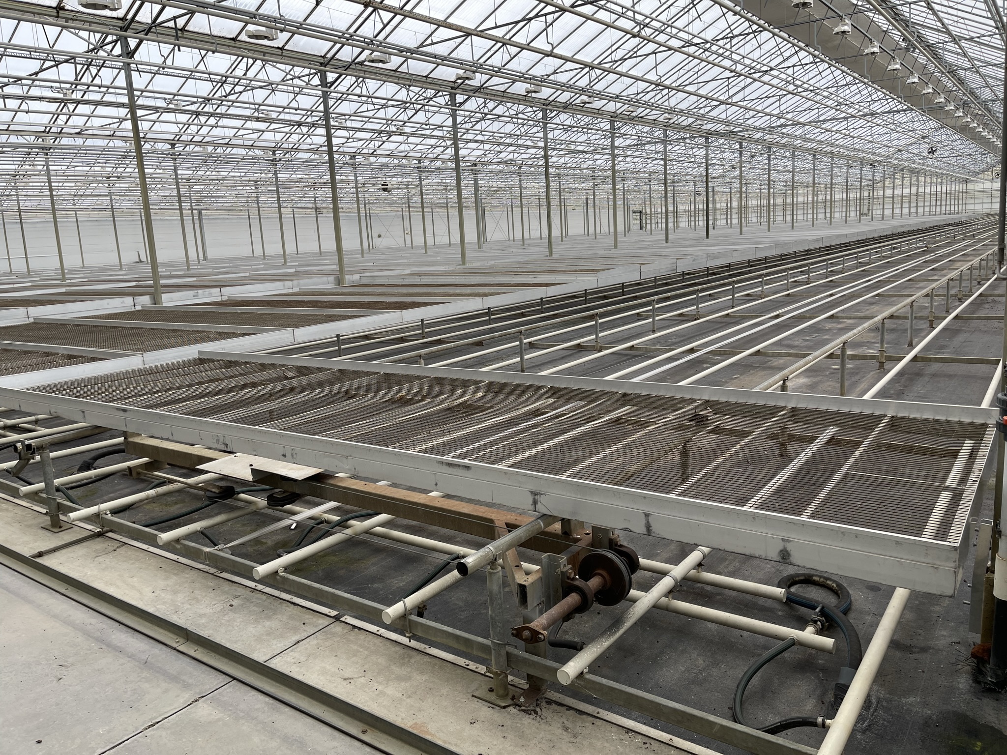 Aluminium rolcontainers met gaasbodem