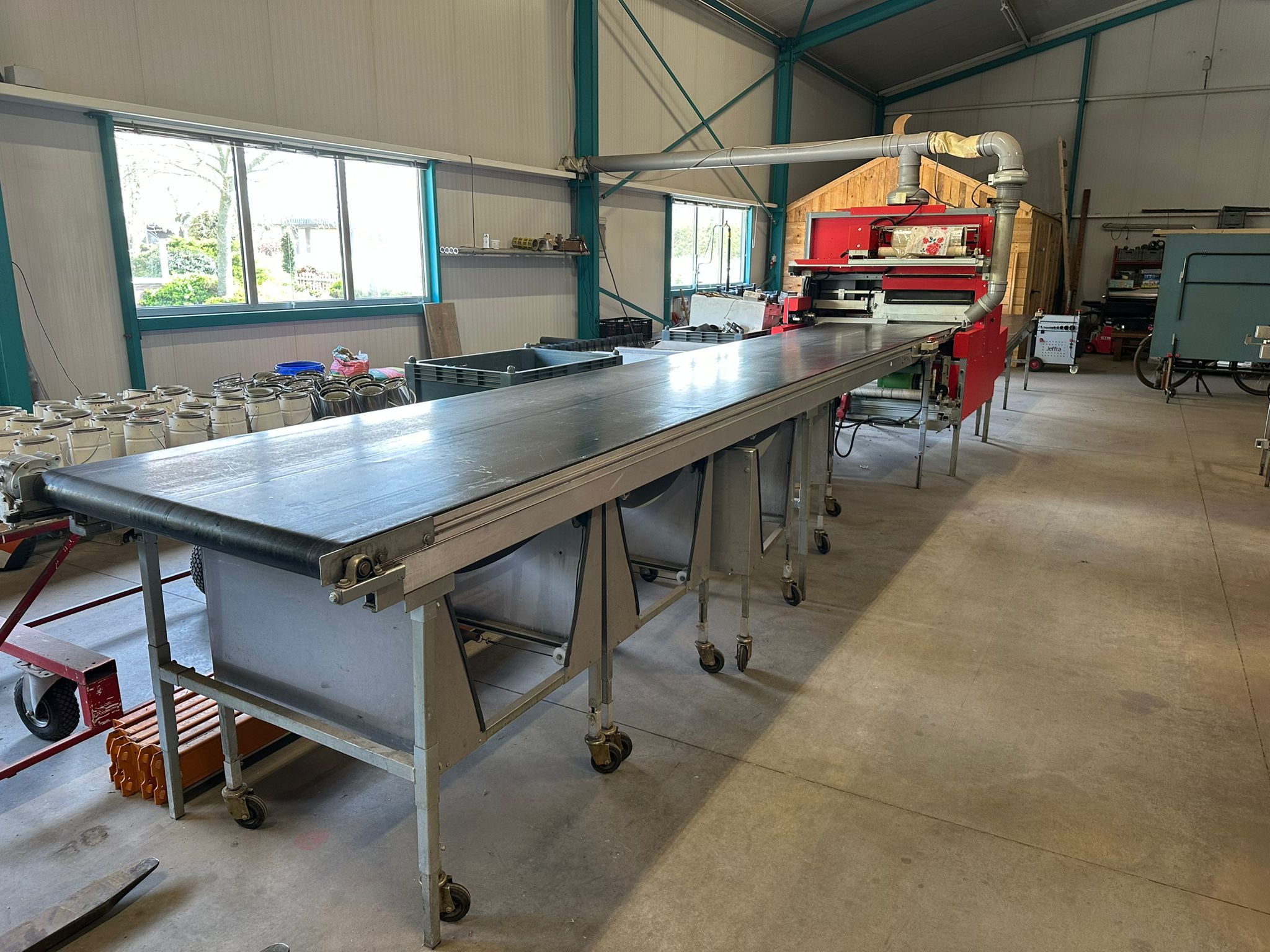 Aweta rozensorteermachine incl. sealer