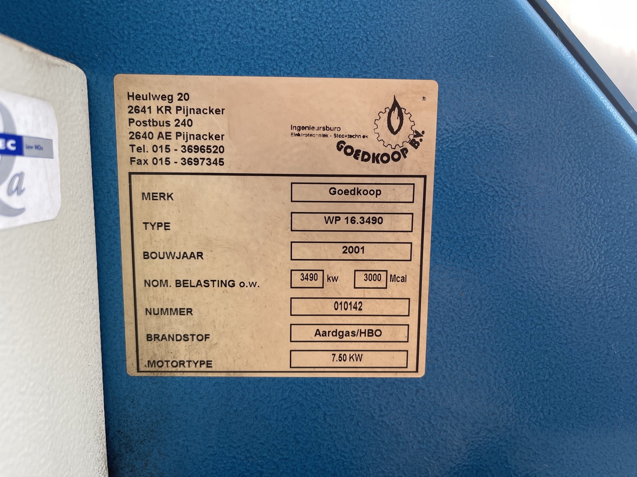 Crone boiler installation