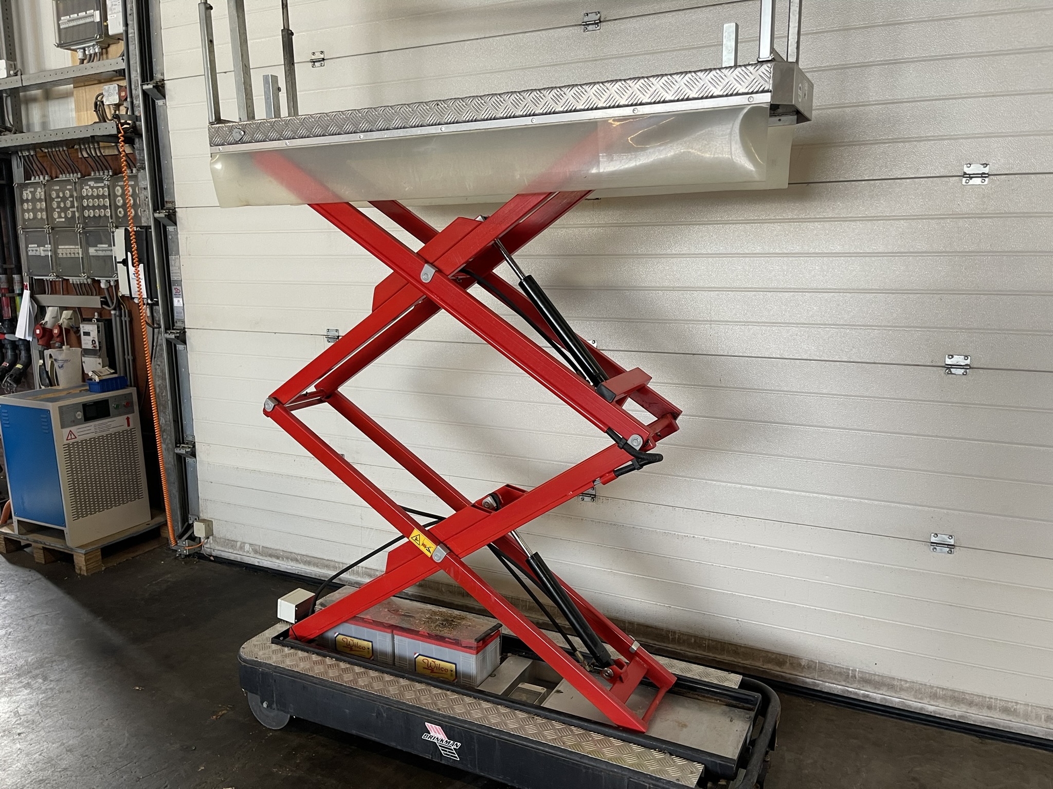 Berg buisrail hoogwerkers