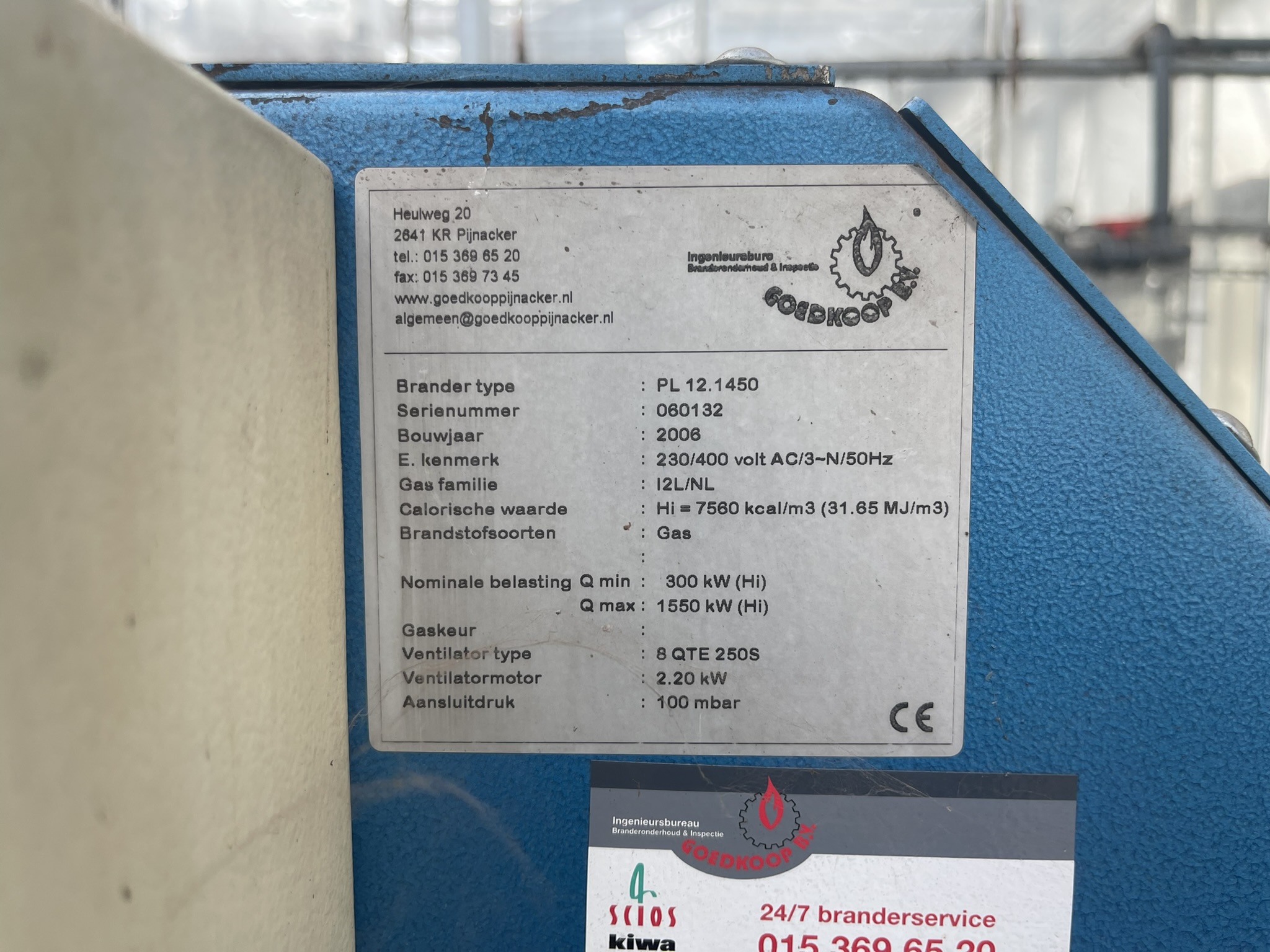 HKB ketelinstallatie