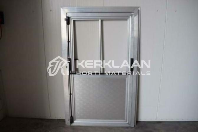 Aluminum doors