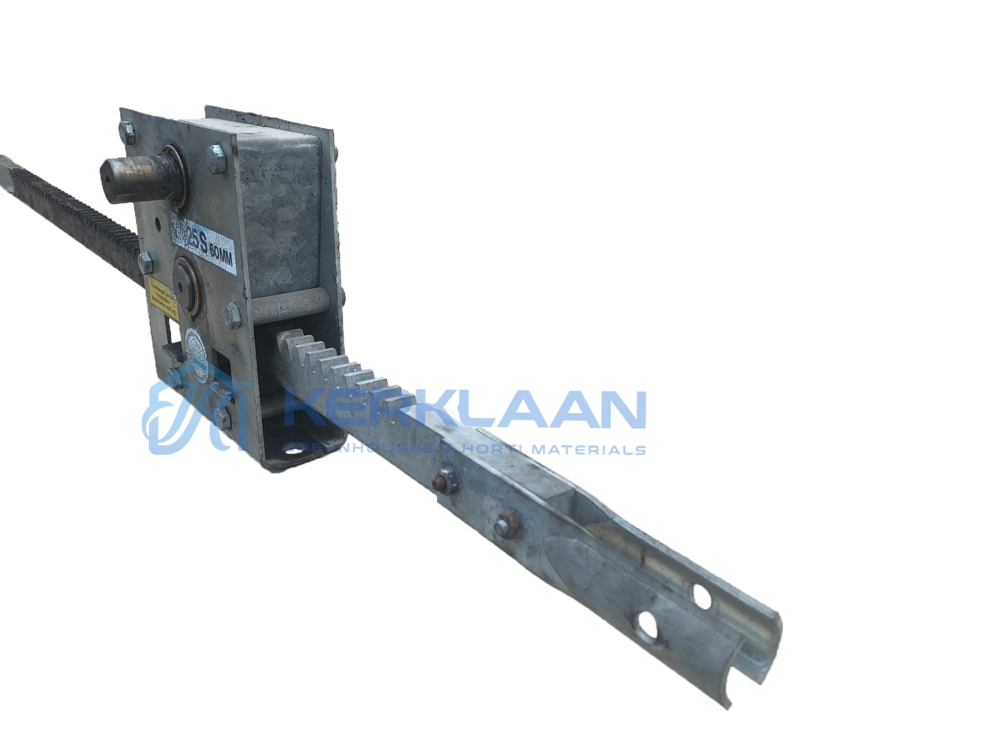 De Ridder rack pinion mechanisms