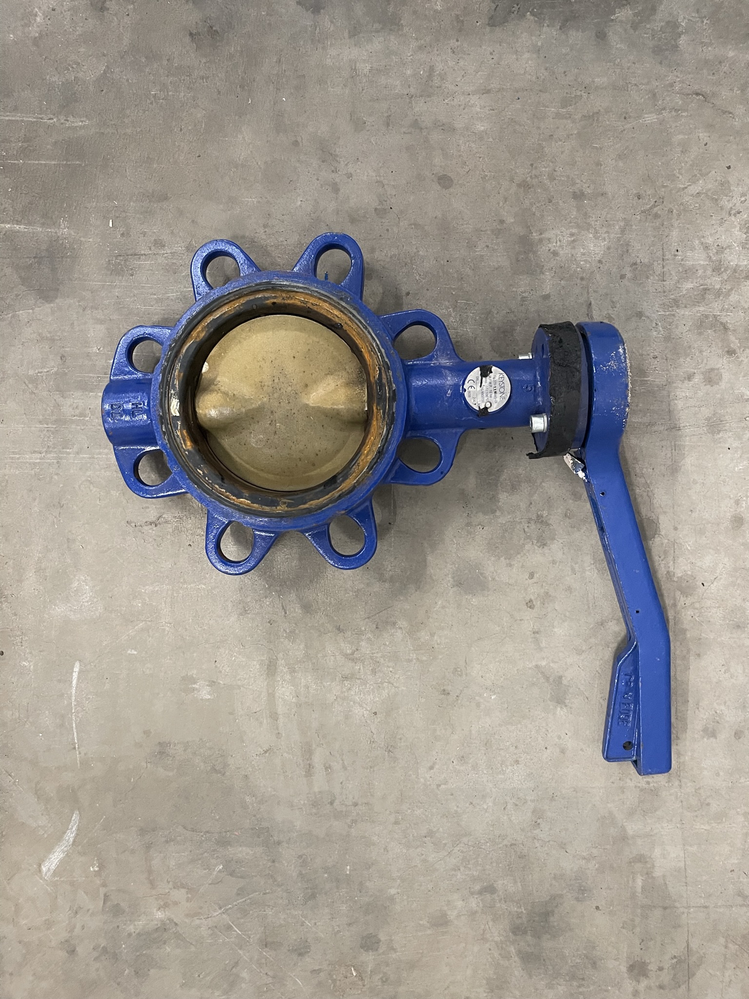 Diverse vlinderkleppen