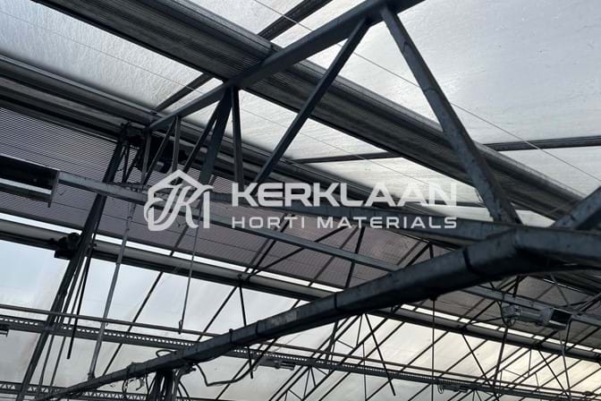 Widespan greenhouse 12,80 m 4.953 m²