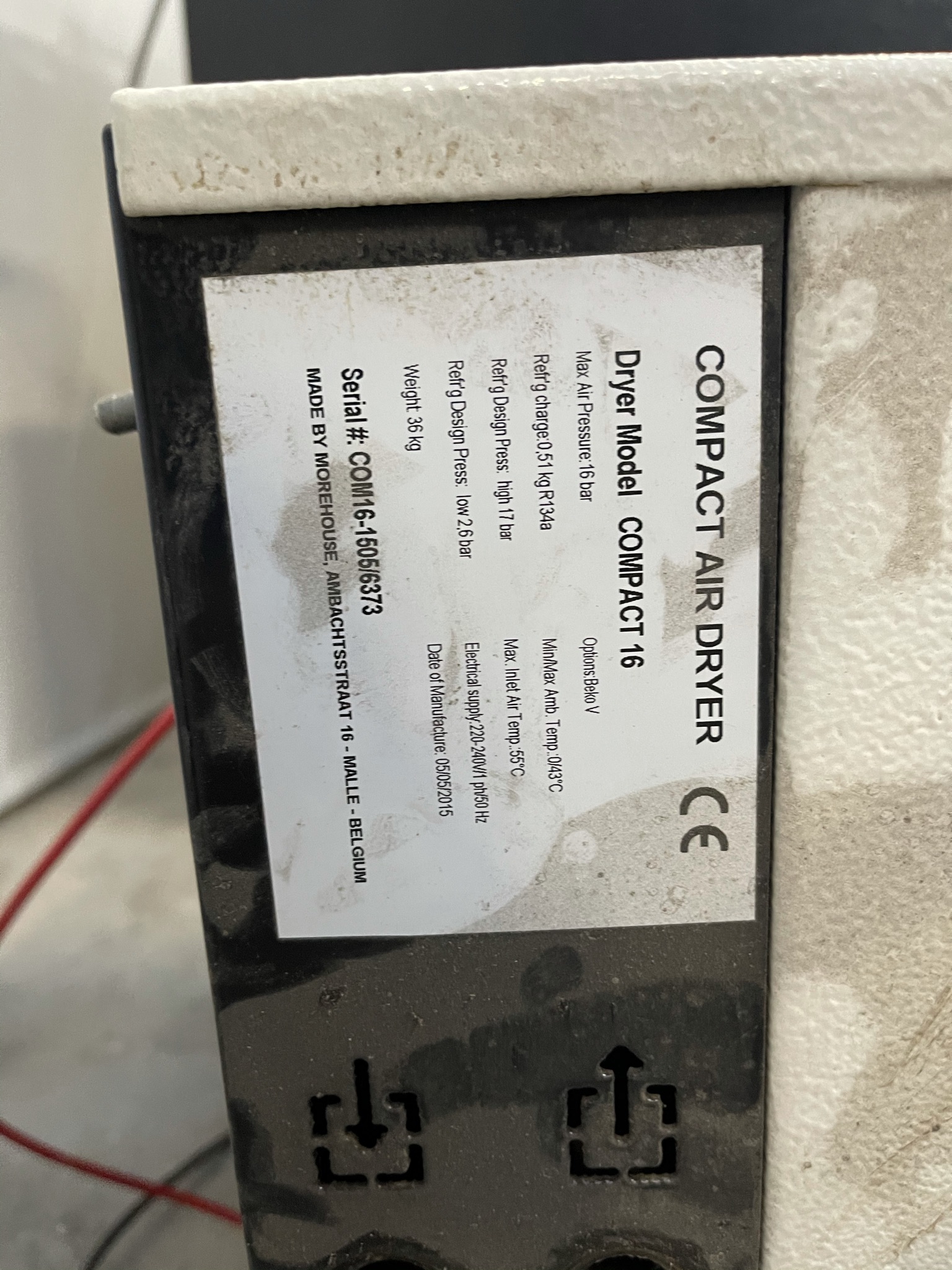 Ingersoll Rand schroefcompressor systeem