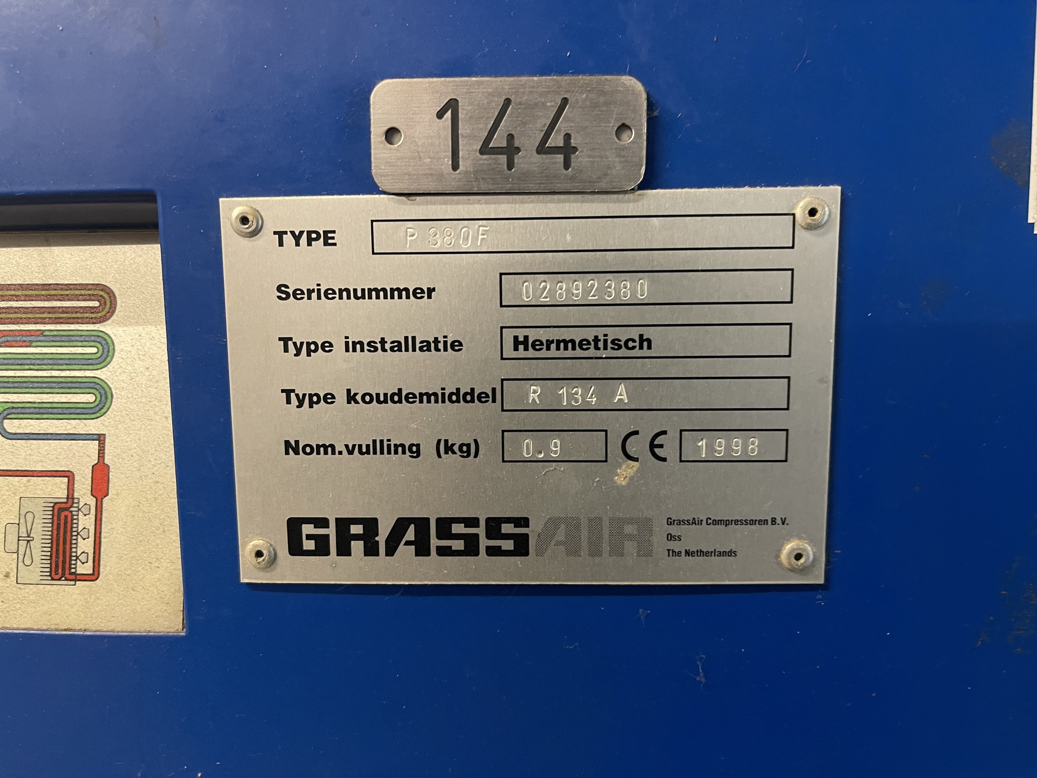 GrassAir screw compressor system