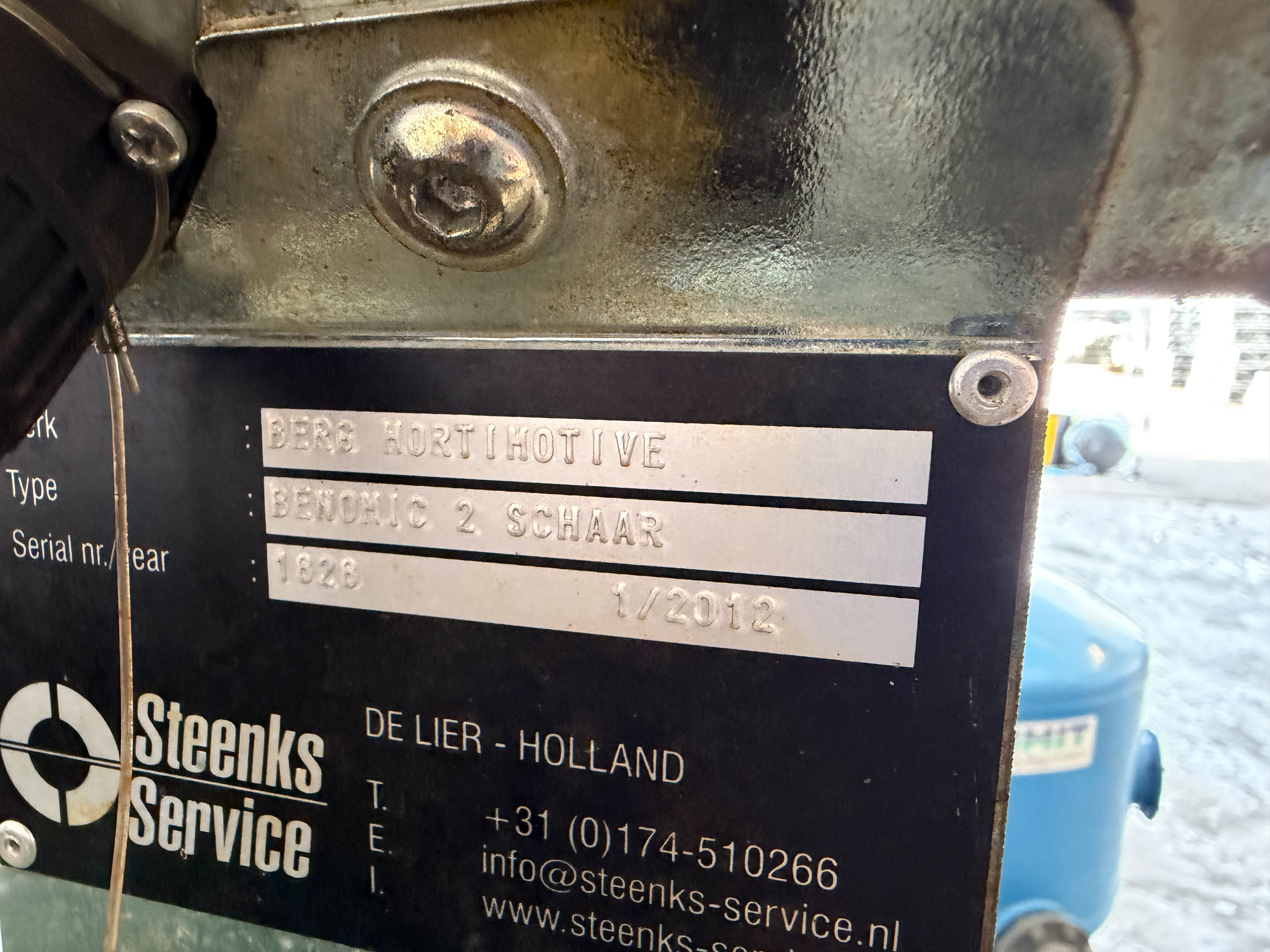 Berg buisrail hoogwerker