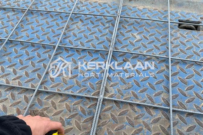 Gegalvaniseerde gaasmatten 200x200 mm