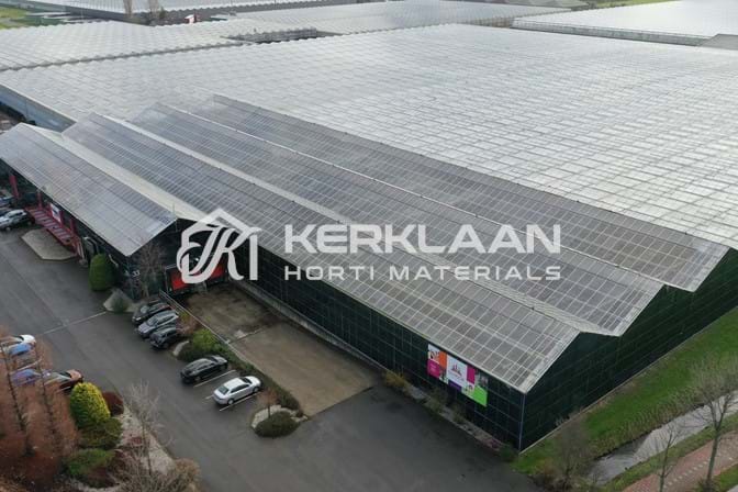 Widespan greenhouse 12,80 m 4.953 m²