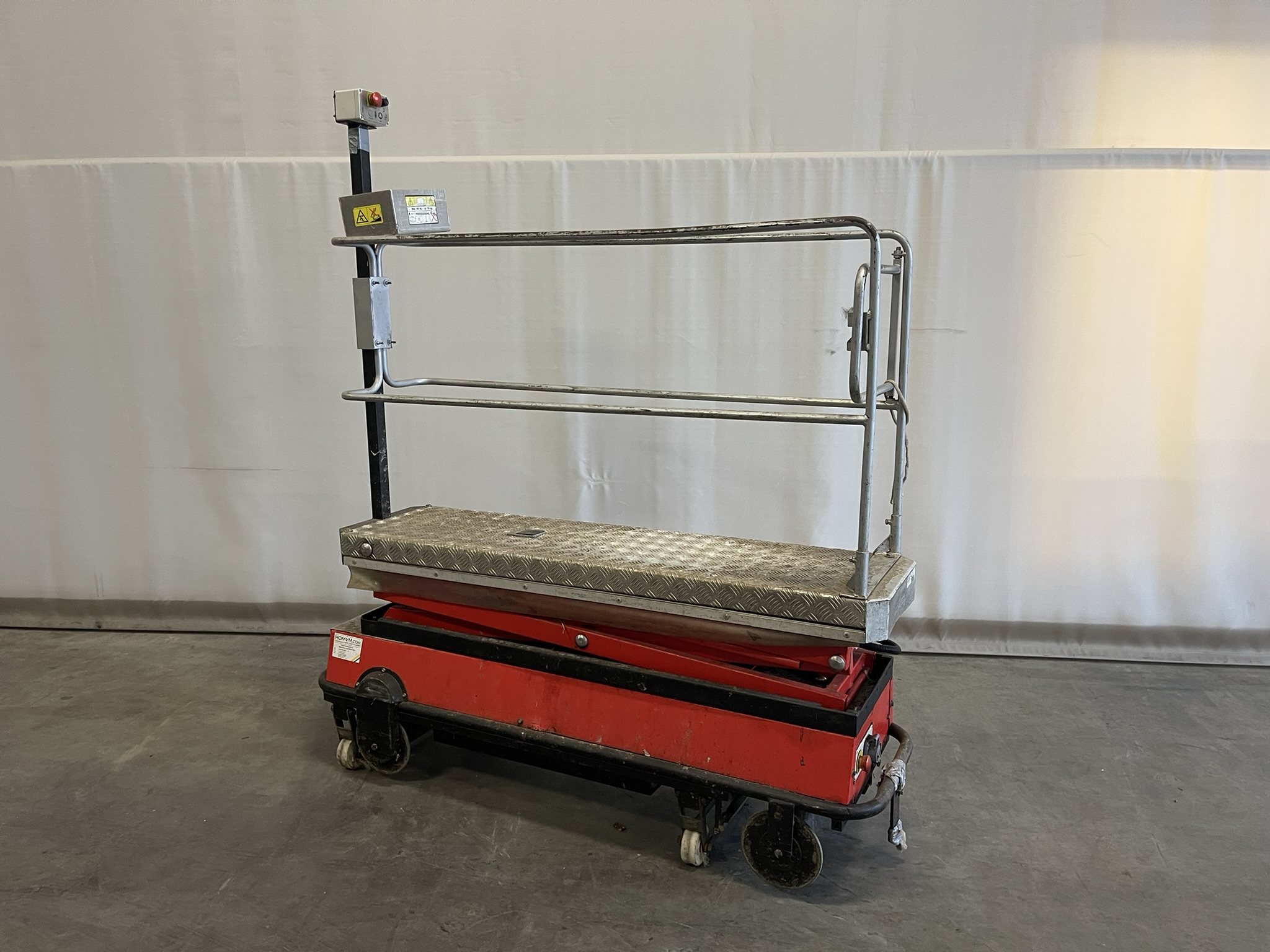 Buisrail hoogwerkers