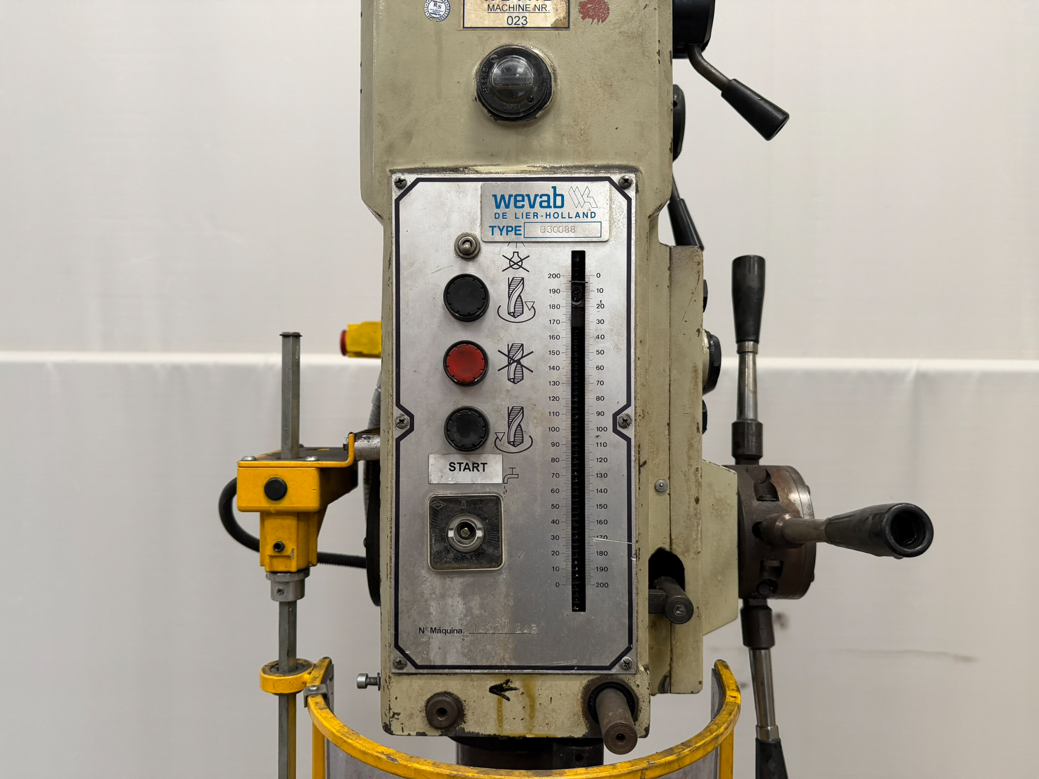 Erlo kolomboormachine