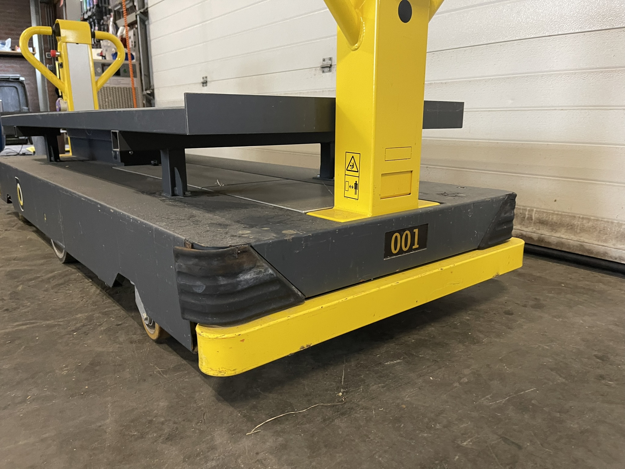 Bogaerts pipe rail harvest trolleys