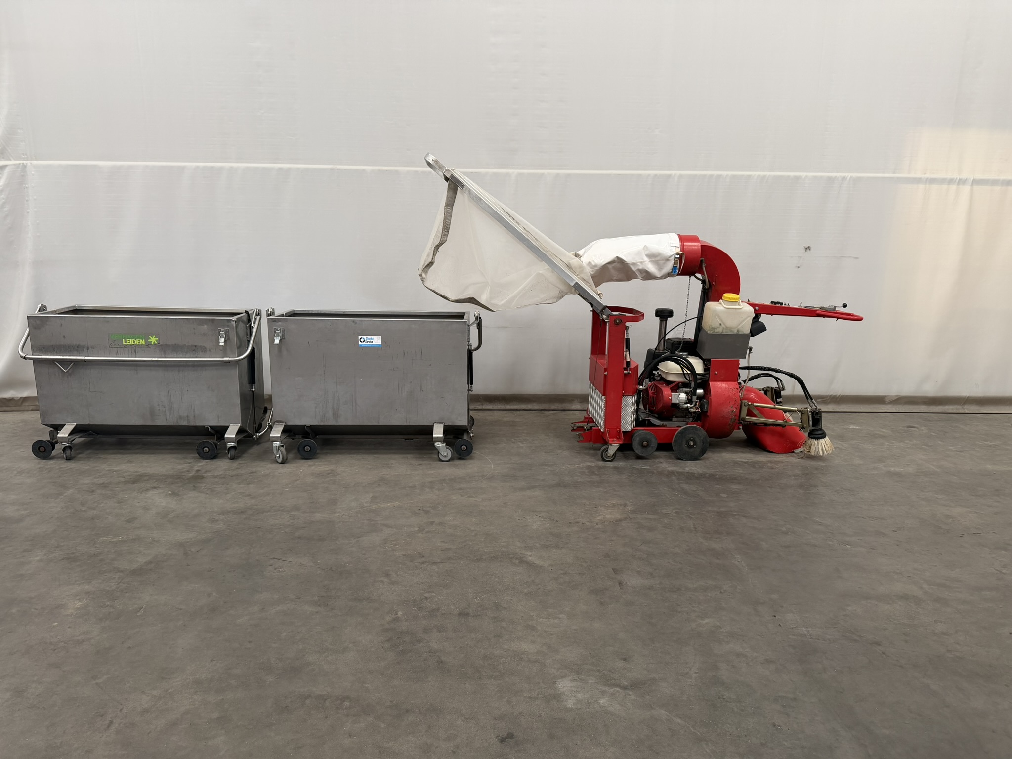 Verhagen brush leaf vacuum cleaner 13 hp