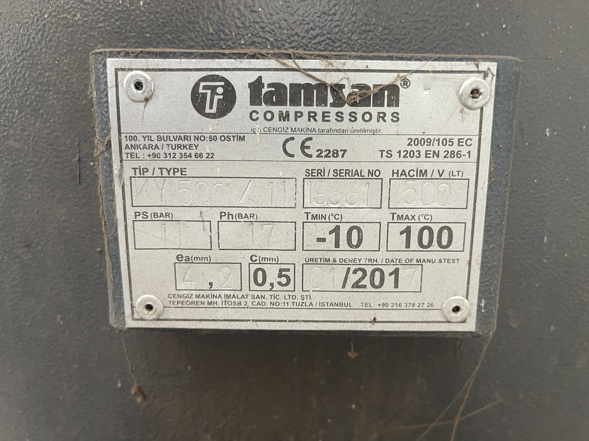 Tamsan compressor